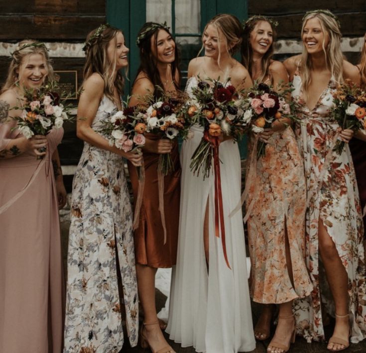 Inspiração de vestidos em cores naturais
